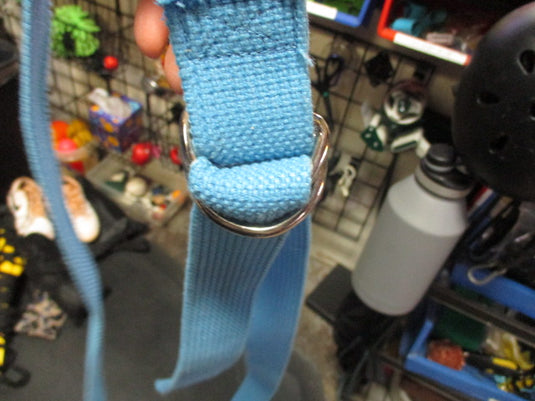 Used Blue Yoga Strap