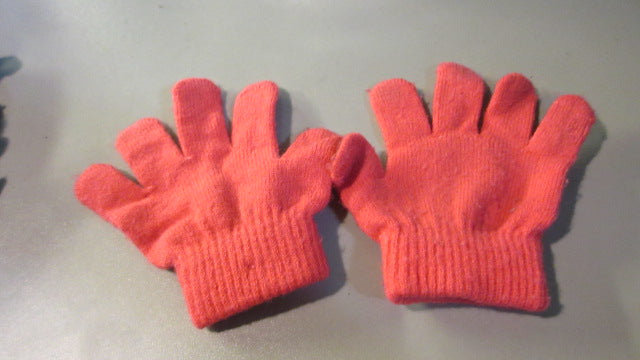 Load image into Gallery viewer, Used Toddler Pink Knit Gloves
