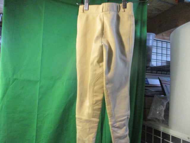 Load image into Gallery viewer, Used EA Kids Riding Pants Tan Size 08 Equestrian Vguc
