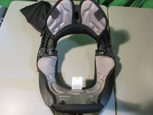 Used Leatt Moto GPX Race Neck Brace w/ Sizing Parts