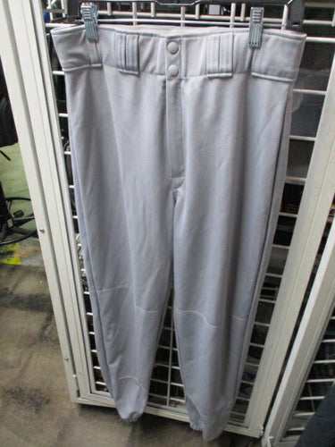 Used Easton Grey Elastic Bottom Pants Youth Size Large