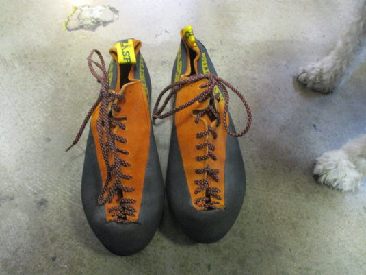 Used LA SPORTIVA Orange-  Size 8.5 Climing Shoes