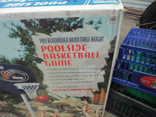 Used Poolmaster Poolside Basketball Game