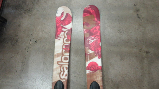 Used Salomon MaiTai Jr Downhill Skis w/ Salomon Bindings Size 130cm