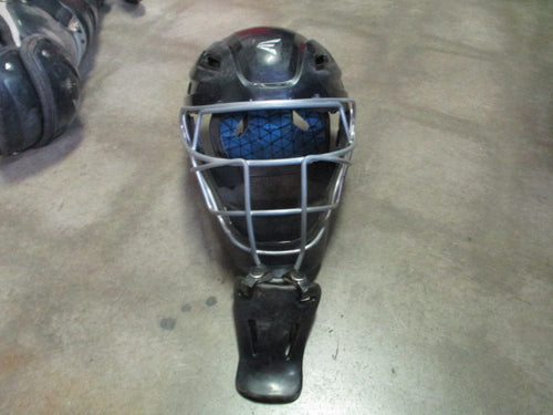 Used Easton Gametime Catcher's Helmet w/ Throat Guard Size 6 1/2 - 7 1/8