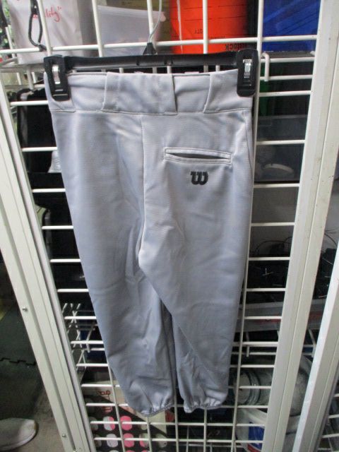 Load image into Gallery viewer, Used Wilson Elastic Bottom Pants Youth Size Medium - small knee stains
