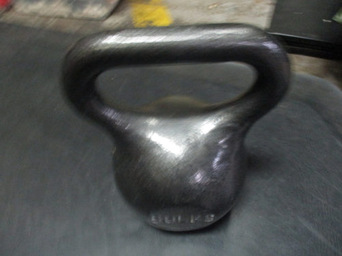 Used 50lb Cast Iron Kettlebell