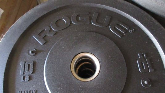 Rogue Mil Spec 10lb Bumper Plates sold as a set of 2