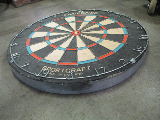 Used Sportcraft 18" Bristle Dartboard