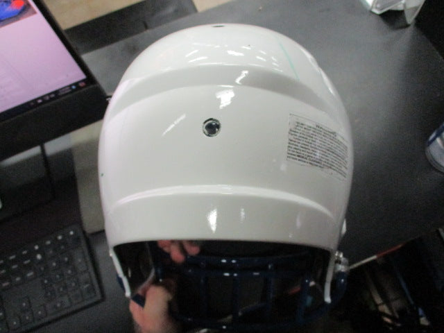 Load image into Gallery viewer, Used Riddell White Football Helmet Size Youth INITIAL SEASON 2013 (NO JAWPADS)
