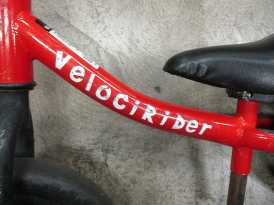 Used Velocirider Red Balance Bike