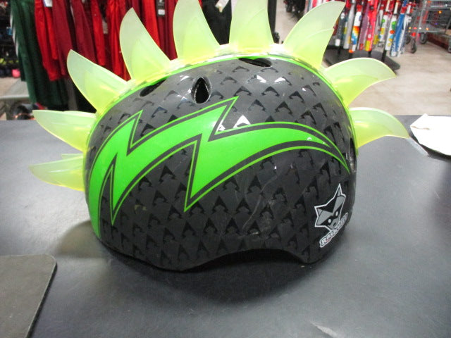 Load image into Gallery viewer, Used Bike Helmet with Spikes Size Small
