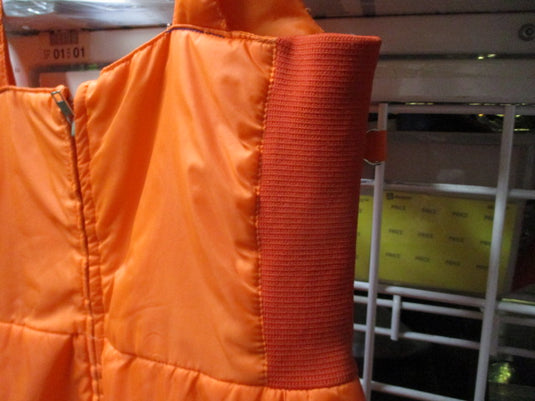 Used Aspen Orange Snow Bibs Size Large