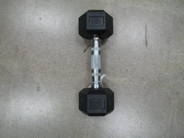 Load image into Gallery viewer, New Rising Sports 8lb Rubber Dumbbell
