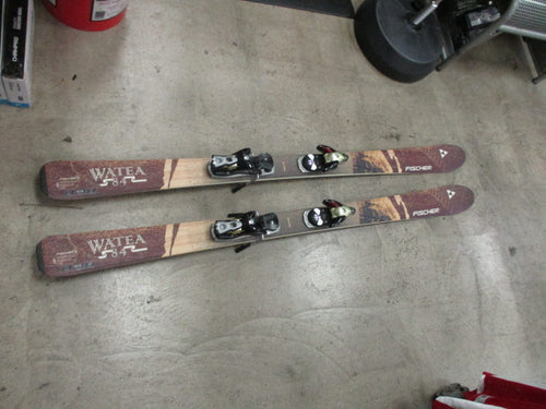 Used Fischer Watea 84 167cm Parabolic Dual Tip Salomon Bindings