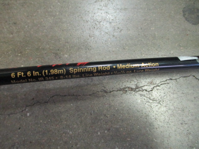 Load image into Gallery viewer, Used South Bend Intruder 6&#39;6&quot; Fishing Pole (Ir 345) Medium Action Spinning Rod
