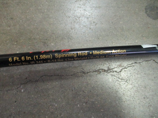 Used South Bend Intruder 6'6" Fishing Pole (Ir 345) Medium Action Spinning Rod