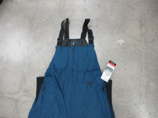 New Men's Pulse Overland Snow Bib Size Medium- Steel Blue