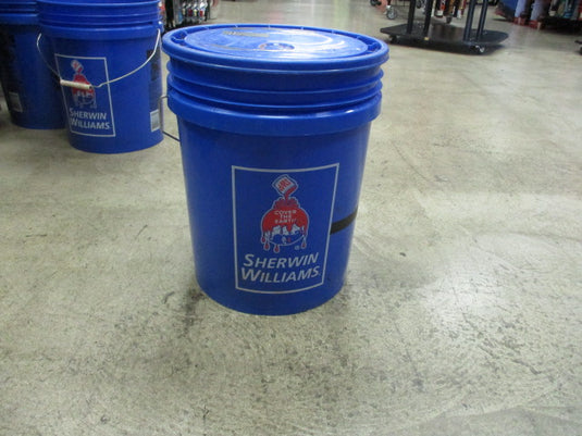 Used Sherwin-Williams Paint 5 Gallon Bucket w/ Lid