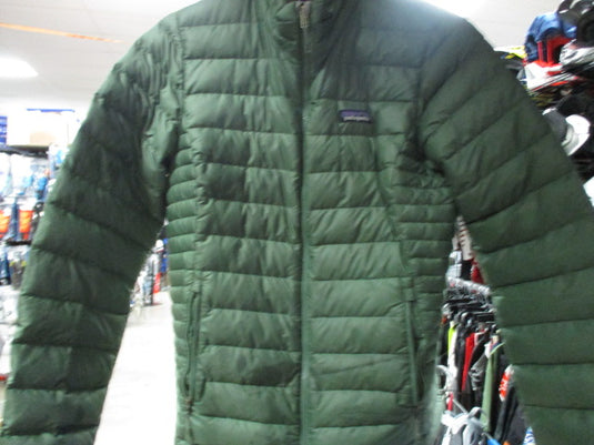 Used Patagonia Green Puffer Jacket Size Med See Description