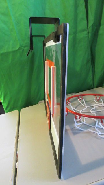 Used Goaliath Over The Door Mini Basketball Hoop 8” Diameter Rim Plexiglass