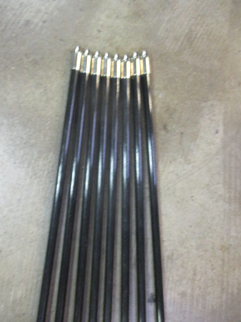 Used 30" Fiberglass Target Arrows Set of 8