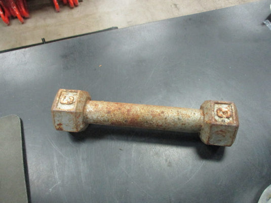 Used 3 LB Cast Iron Dumbbell