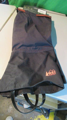 REI Unisex Backpacker Gaiters Large Black