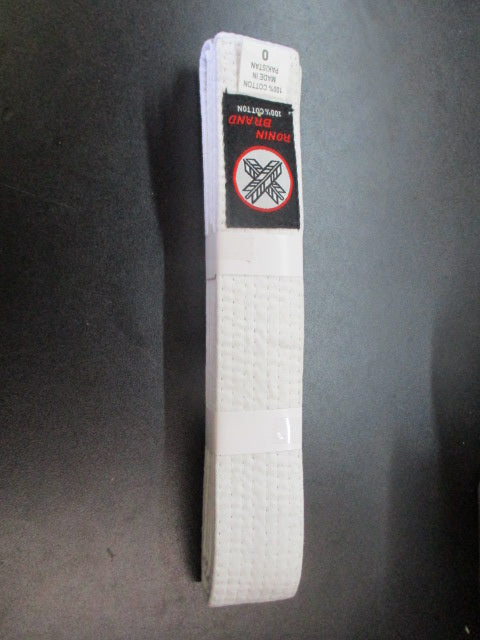 Used Robin Brand 100% Cotton White Karate Belt Size 0