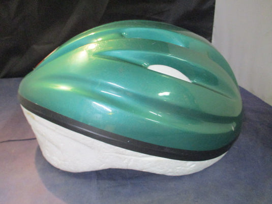 Used Pro Rider Green Bicycle Helmet Size S/M