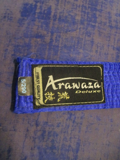 Used Arawaza Deluxe 5/290 Satin Karate Belt