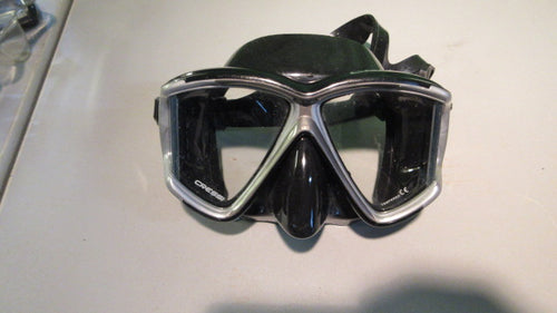 Used Cressi Black Scuba Mask