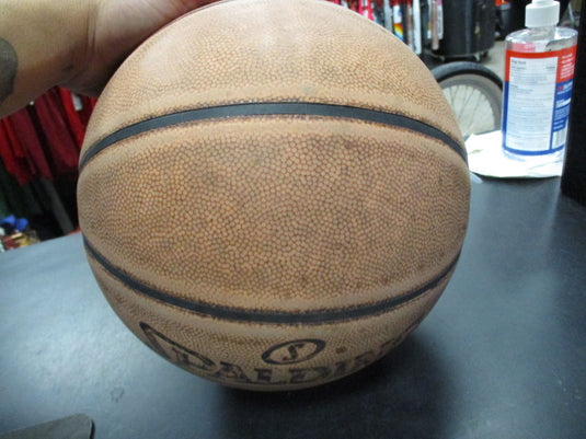 Used Spalding Silver Series Size Unknown Basketball