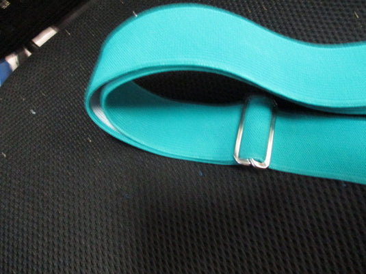 Used All Star Teal Adult Baseball Belt