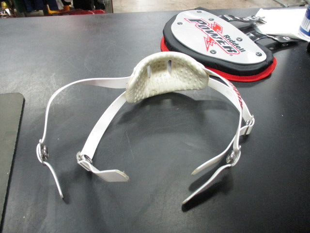 Load image into Gallery viewer, Used Riddell Youth White Hard Cup Chin Strap With Snaps
