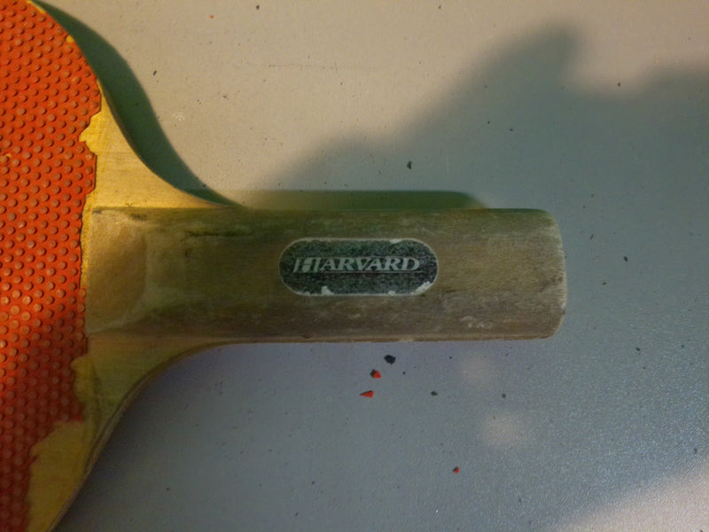 Load image into Gallery viewer, Used Harvard Ping Pong Table Tennis Paddle (Damaged)
