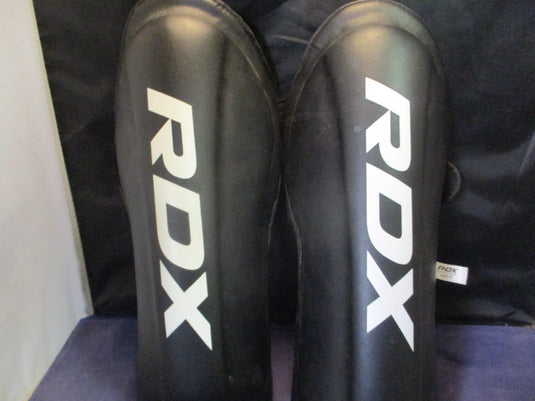 Used RDX T1 Shin Instep Guards Size Small - missing foot strap