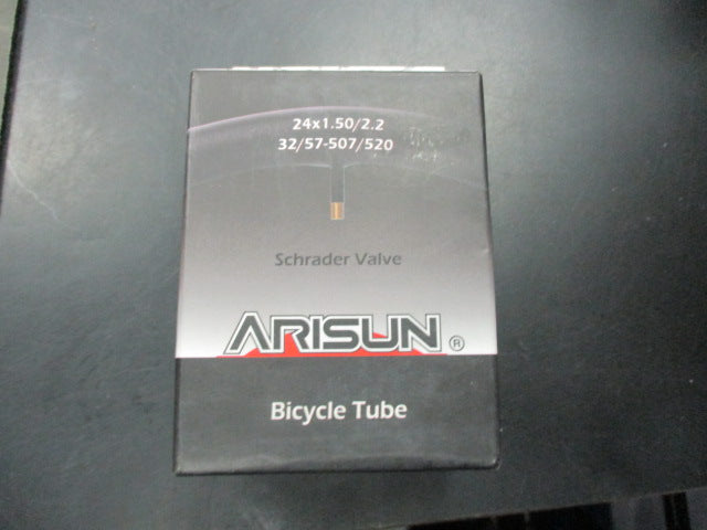 Load image into Gallery viewer, New ARISUN 24x1.50/2.2 Shrader Valve Bicycle Tube
