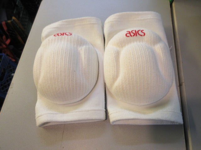 Load image into Gallery viewer, Used Asics White Volleyball Knee Pads
