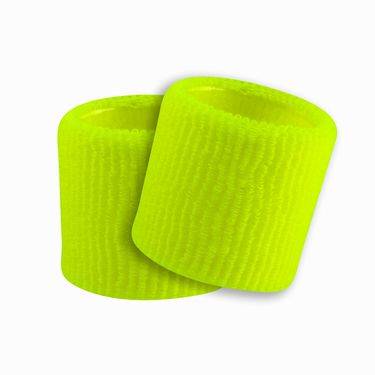 New TCK Super Terry Wristband Neon Yellow 3.5