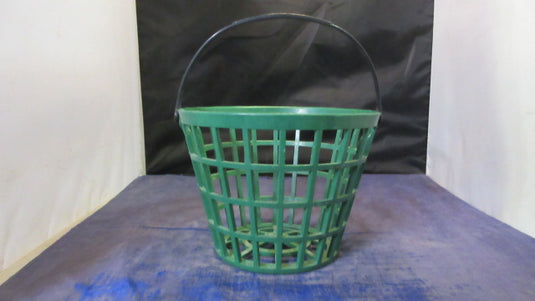 Used Witek Golf Supply 8" x 6" Green Ball Bucket