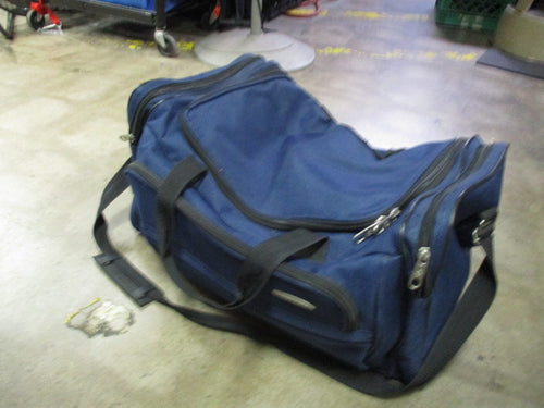 Used Samsonite Navy Duffel Bag