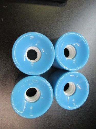 Non-Branded Blue Longboard Wheels - Set of 4