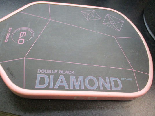 Used Sixzero 6.0 Double Black Diamond Pickleball Paddle