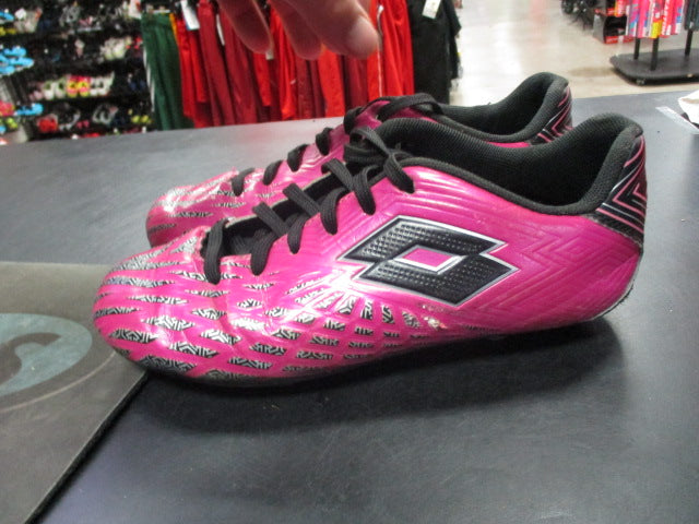 Load image into Gallery viewer, Used Lotto Pink/Black Size Unknown Soccer Cleats
