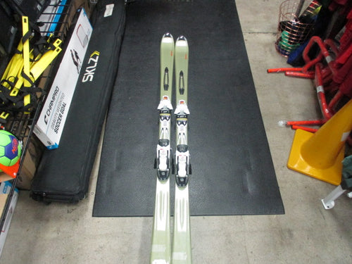 Used Nordica 159CM Downhilll Skis With Tyrolia Bindings