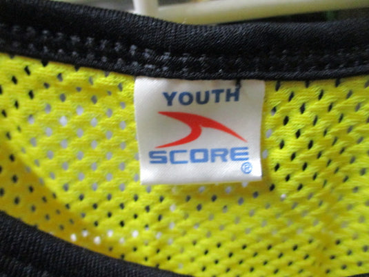 Used Yellow Score Youth Pinnie