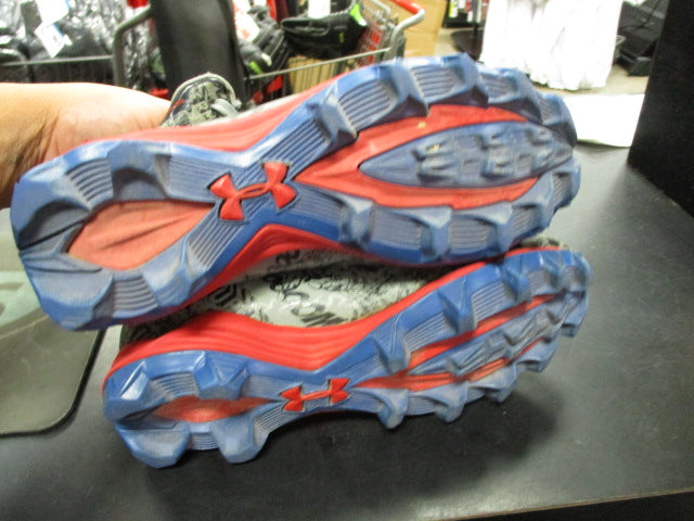 Load image into Gallery viewer, Used Under Armour Superman Highlight Size 2.5y Cleats
