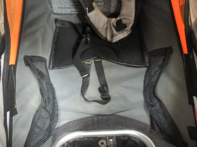 Load image into Gallery viewer, Used Thule Chariot Cougar I Red Baby Jogging Stroller
