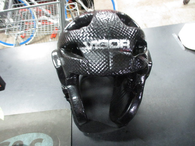 Load image into Gallery viewer, Used Vigor Black Sparring Head Gear
